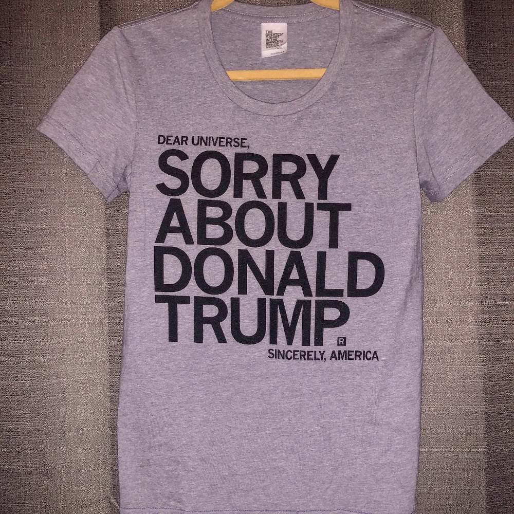 NWOT RAYGUN "Dear Universe, Sorry About.." T-Shirt